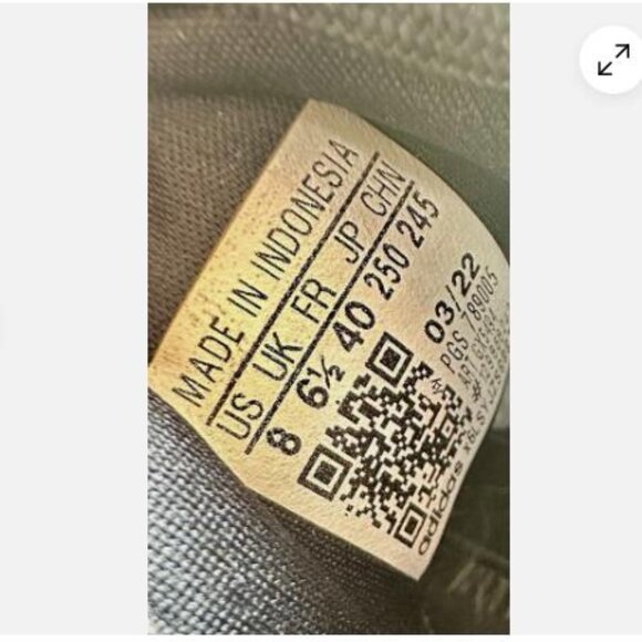 Wmns Adidas Solar Glide 5 Boost Athletic Shoe / Black / GX5494 / Sz 8 - Picture 12 of 12